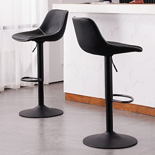 JNS AVIATION Modern Adjustable Bar Stools for Kitchen Islands