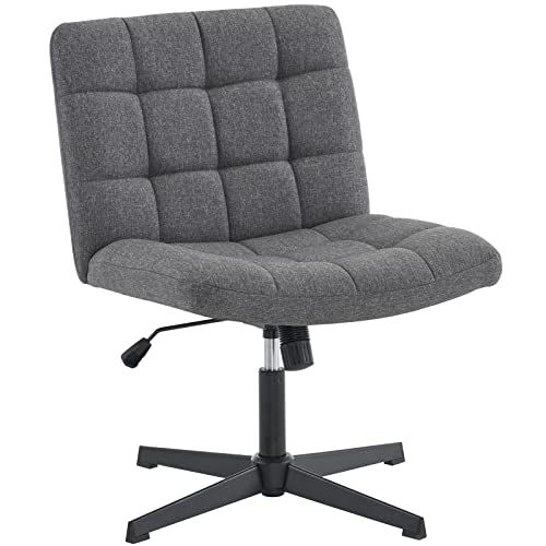 Armless Swivel Desk Chair for Office/Home Office