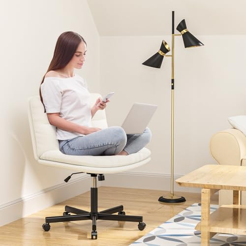 Ergonomic Office Chair with PU Padding and Height Adjustment